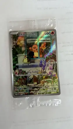 Sealed Pokemon Charmander SVP 044 SV Scarlet & Violet Promo Holo English 2023 - Image 1
