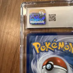 2016 CGC 7 NM Blastoise EX Full Art Holo #XY122 Pokemon XY Black star Promo - Image 5
