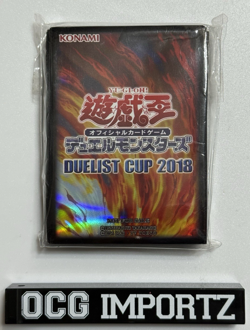 NEW OCG Yu-Gi-Oh! Asia Card Sleeves DUELIST CUP 2018 70pcs (SHIPPED IN USA) - Image 1