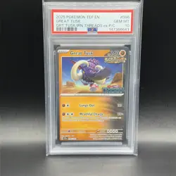 Great Tusk # 096/162 | Pokemon TCG - 2025 Temporal Forces Double Swirl | PSA 10 - Image 4