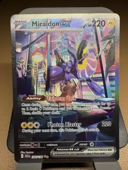 Pokemon TCG Miraidon EX 244/198 Scarlet & Violet Base Set Mint/Nm - Image 1