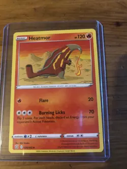 Pokemon TCG Heatmor Sword & Shield - Battle Styles 026/163 Regular Uncommon - Image 1