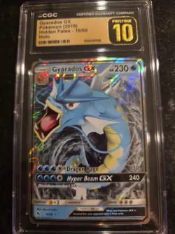 Pokemon TCG Gyarados GX 16/68 | CGC Pristine 10 - Image 1