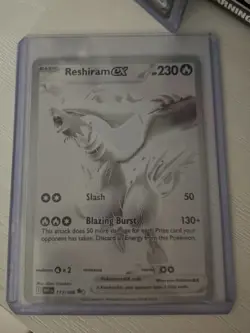 Reshiram EX 173/086 Sv: White Flare Secret Rare Full Art Holo English - Image 2