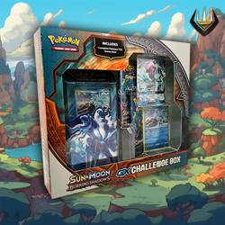 Sun and Moon Pokemon Burning Shadows GX Challenge Box - Image 1