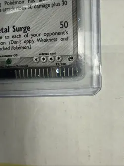 HOLO Aggron Ex 95/100 EX 2003 Pokemon - Image 3