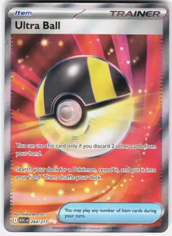 Pokemon Ultra Ball 264/217 Ultra Rare Ascended Heroes Pokemon Near Mint A - Image 1