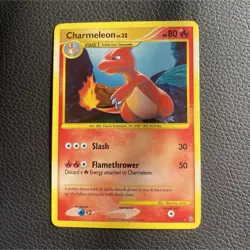 Pokemon Charmeleon 102/100 Stormfront Secret Rare Holo 80 HP English - Image 1