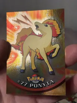 Ponyta #77 Rapidash #78 2000 Topps Pokemon TV Animation holo foil NM - Image 4