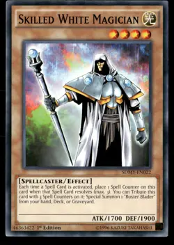 Skilled White Magician SDMY-EN022 Common / Short Print Yu-Gi-Oh 1st Edition NM - Image 1