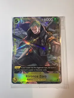 One Piece Roronoa Zoro OP07-113 Promo SEALED - Image 1