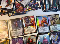UFS Street Fighter Mega Man and Other Universal Fighting System Card Lot 20 Foil - Image 3