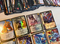 UFS Street Fighter Mega Man and Other Universal Fighting System Card Lot 20 Foil - Image 4