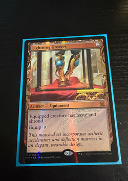 MTG - Masterpiece Series: Kaladesh Inventions (MPS) - Lightning Greaves - NM - Image 1