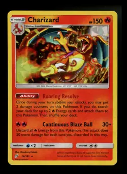 Charizard 14/181 SM Team Up 2019 CRACKED ICE Holo Rare Pokemon Card TCG - Image 1