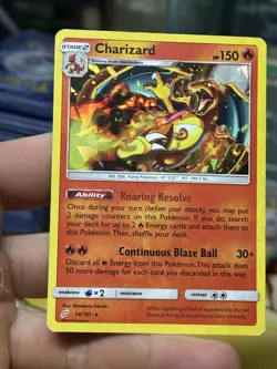 Charizard 14/181 SM Team Up 2019 CRACKED ICE Holo Rare Pokemon Card TCG - Image 3
