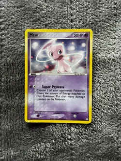 Pokemon Card Mew 111/110 Holon Phantoms Holo Secret Rare - Image 1