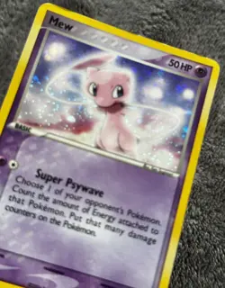 Pokemon Card Mew 111/110 Holon Phantoms Holo Secret Rare - Image 5