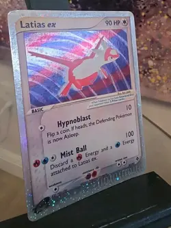 Latias ex 93/97 Dragon Holo Pokemon Card - Image 1