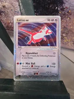 Latias ex 93/97 Dragon Holo Pokemon Card - Image 3