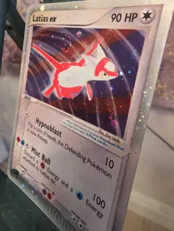 Latias ex 93/97 Dragon Holo Pokemon Card - Image 4