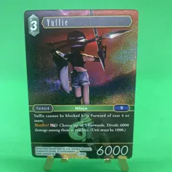 Yuffie Opus 1 FOIL Final Fantasy TCG Card Game NM - Image 1