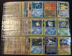 Lot of 135 ALL HOLO Vintage Pokemon Card Binder Collection - Image 1