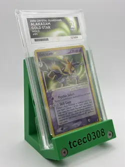 Alakazam Gold Star ⭐ Holo 99/100 EX Crystal Guardians ACE 2 Graded Pokemon Card - Image 3