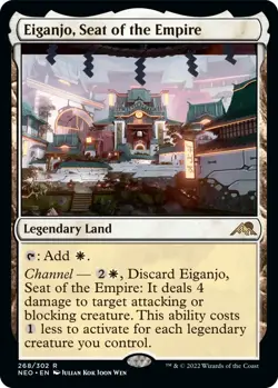 Eiganjo, Seat of the Empire x1 MTG Magic the Gathering - Kamigawa: Neon Dynasty - Image 1