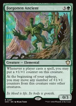 Forgotten Ancient NM Secrets of Strixhaven MTG Magic the Gathering Green English - Image 1