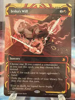 Jeska's Will Secrets of Strixhaven: Mystical Archive Regular SOA 0044 Mtg - Image 1