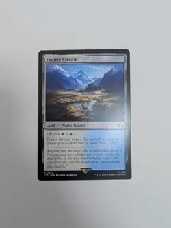 MTG - Prairie Stream - Commander: Lord of The Rings NM/M Condition - Image 1