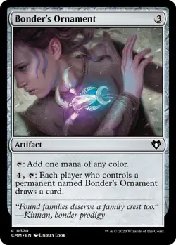 FOIL - Bonder's Ornament - Commander Masters (CMM) - Image 1