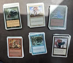 Large Lot VTG 1990s Magic The Gathering MTG Rare & Useful Cards NM/LP Early Set - Image 1