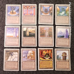 Magic The Gathering: Tron Lands, Set Of 12 Urza's Lands Chronicles NM (DS3D1A3) - Image 1
