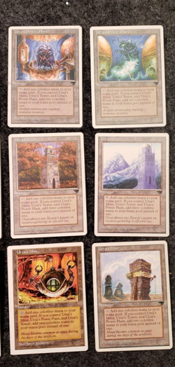 Magic The Gathering: Tron Lands, Set Of 12 Urza's Lands Chronicles NM (DS3D1A3) - Image 2