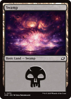 2x Swamp (0272) - NM - Edge of Eternities - MTG - Image 1