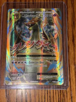 2016 Pokemon M CHARIZARD EX 101/108 Evolutions Full Art Ultra Rare English - Image 1