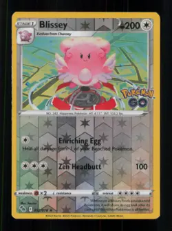REVERSE HOLO BLISSEY RARE HOLO 052/078 NM POKEMON - Image 1