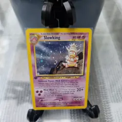 Pokemon TCG Slowking 14/111 Neo Genesis 1st Edition Holo HOLO SWIRL see details - Image 2