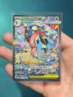 Mega Greninja ex SIR 116/086 Chaos Rising Special Illustration Rare Pokemon TCG - Image 1