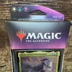 MTG Faerie Schemes Magic the Gathering SEALED Brawl Deck Throne of Eldraine 630509829798 - Image 2