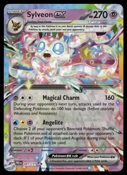 Sylveon ex 041/131 Holo Double Rare Prismatic Evolutions Pokemon Near Mint - Image 1