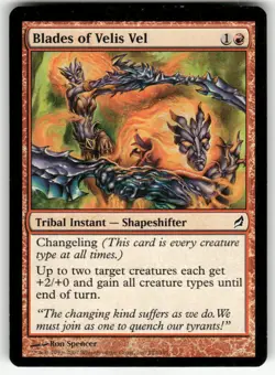 BLADES OF VELIS VEL #152 (COMMON) MTG LORWYN - Image 1