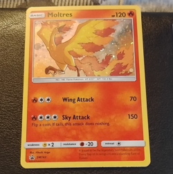 Pokemon Company Moltres SM143 Sun & Moon Promo Holo Promo Basic 120 HP English - Image 1