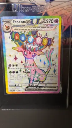 Espeon ex SVP 175 Holo Promo Scarlet & Violet Promo Pokemon NM b3 - Image 1