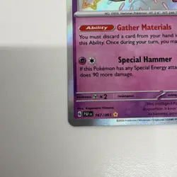Pokemon Tinkaton 167/091 SV: Paldean Fates Shiny Rare Holo Stage 2 140HP - Image 4