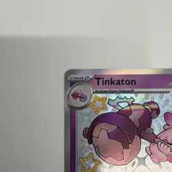 Pokemon Tinkaton 167/091 SV: Paldean Fates Shiny Rare Holo Stage 2 140HP - Image 5