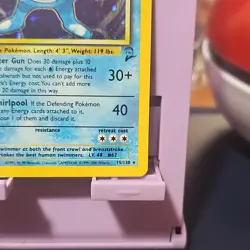 Pokemon TCG Poliwrath 15/130 Base Set 2 Unlimited Holo Rare Mint/Near Mint - Image 5