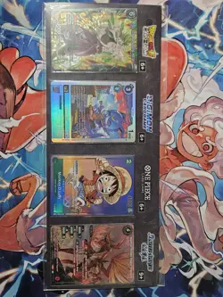 Sealed Gen Con 2023 Promo Sheet One Piece Digimon Dragon Ball BSS Luffy - Image 1